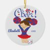 blue red cheer brunette cheerleader ornament r8ba5a0990ccc481b8321fcf969d182ac x7s2y 8byvr 1000 - Personalized Ornaments Store