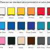 color chart1 2 - Personalized Ornaments Store