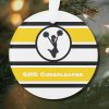 personalized gold and black cheerleader ornament r n1at0 1000 - Personalized Ornaments Store